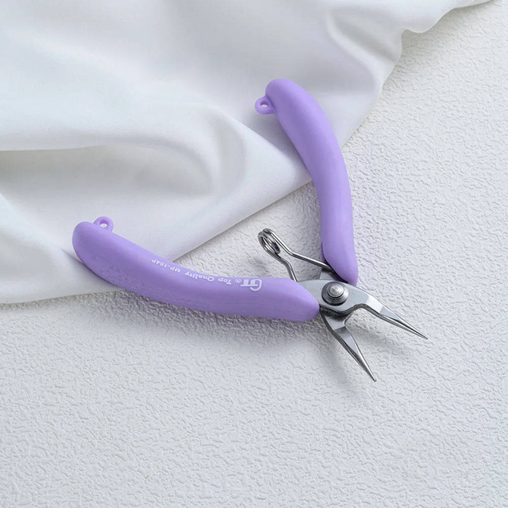 台湾GT紫色手工钳有黑色弹簧vs没有弹簧?