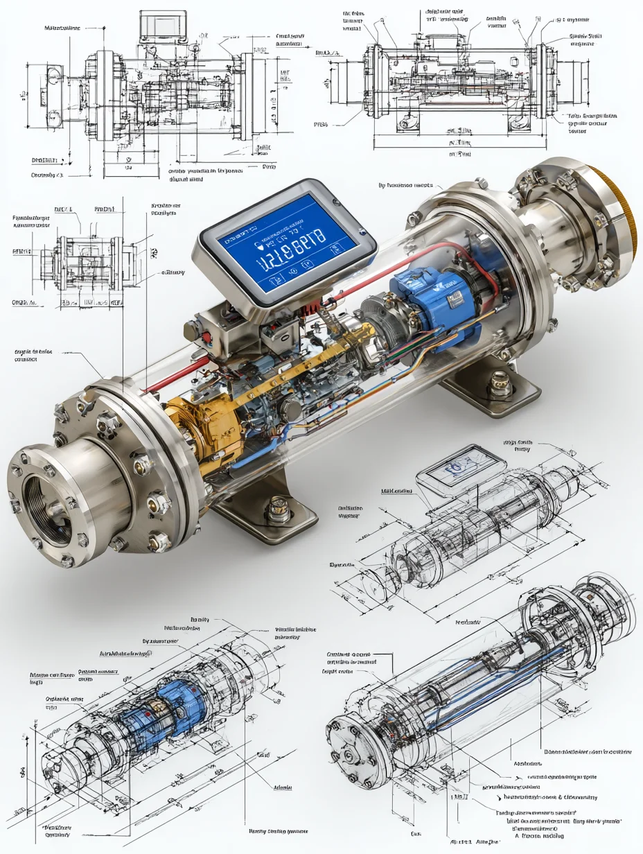 流量计设计草图｜提示词
