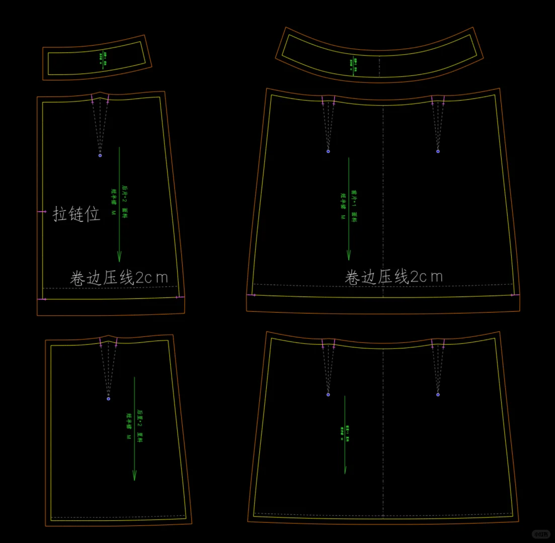 新手跟练，超简单原型制版图