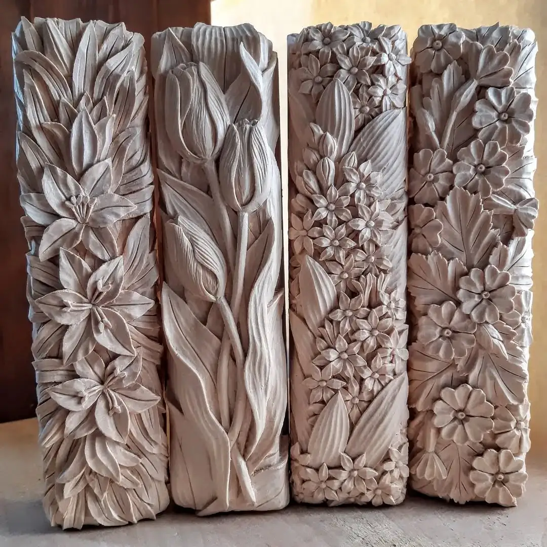 分享一组木雕浮雕作品（俄罗斯艺术家作品）