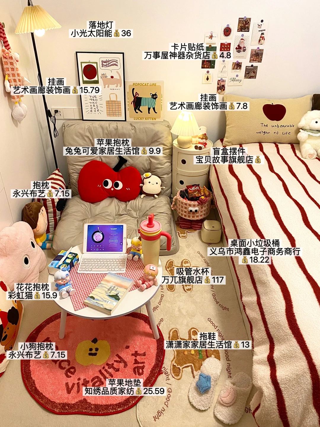 被大家问爆的低成本卧室好物?终于整理好了