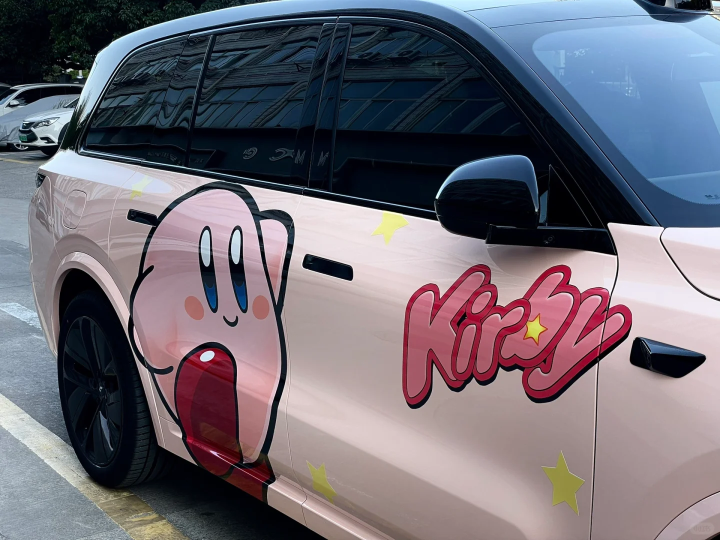 理想L9 |贝壳粉配星之卡比彩绘，女生大玩具