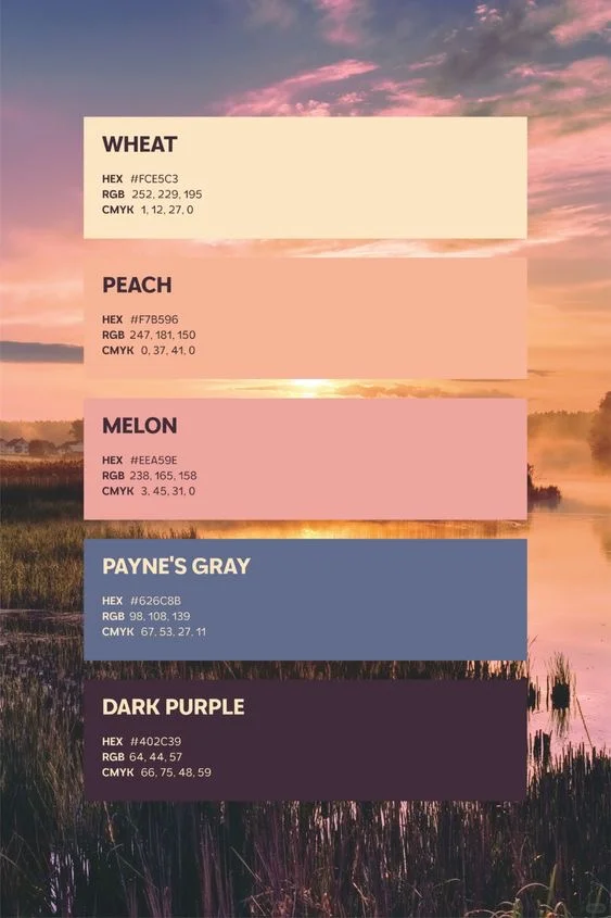 每日色卡Vol.23｜春夏必收的氛围感配色 ✅