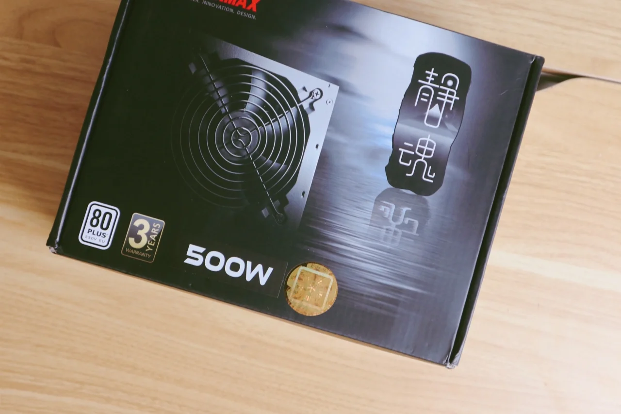 性能和安静的代表者，安耐美白金500W电源