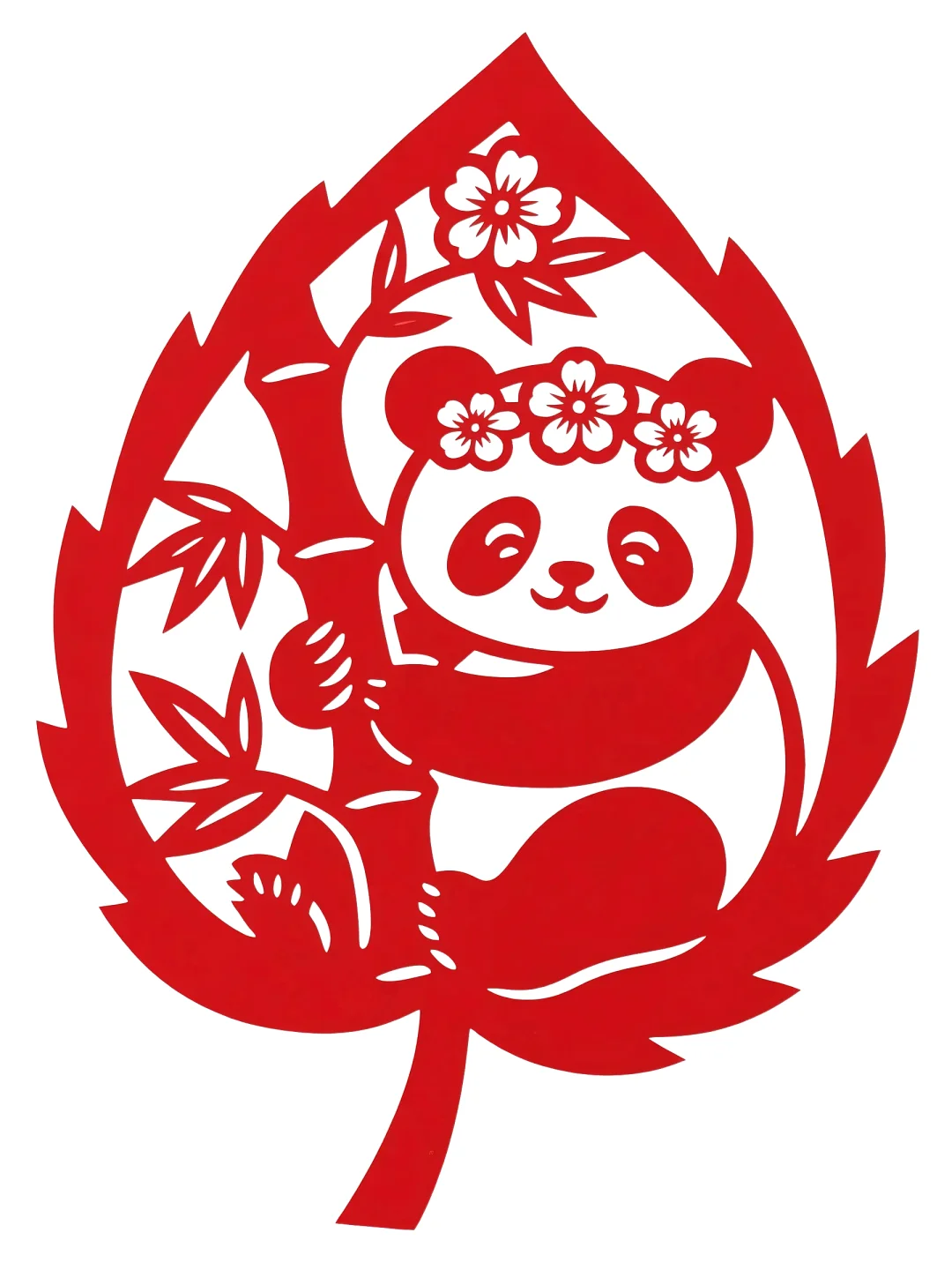 ?花花入驻树叶世界！绝美剪纸来袭