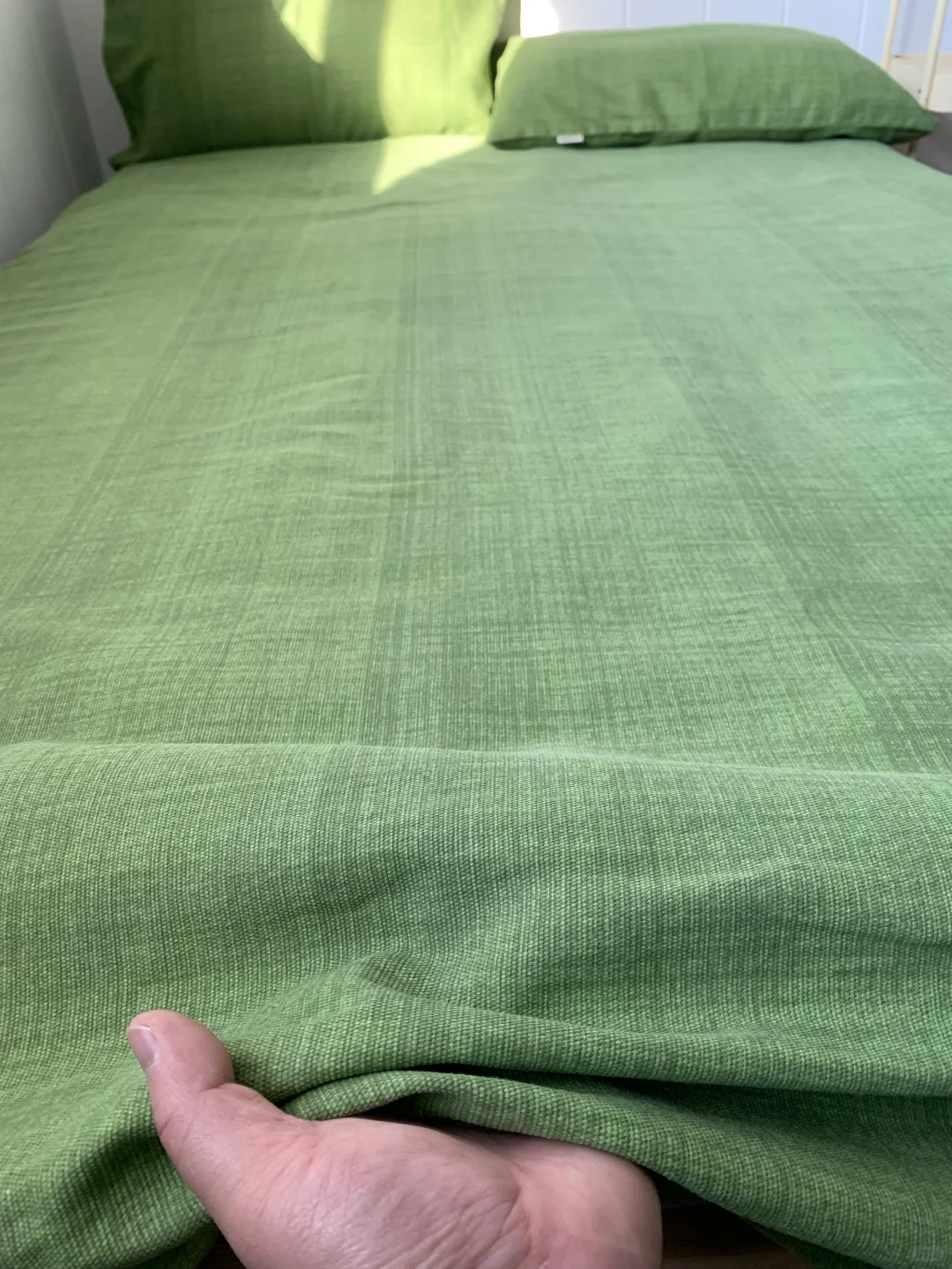 裸睡自由！老手艺古法织造全棉老粗布床单?