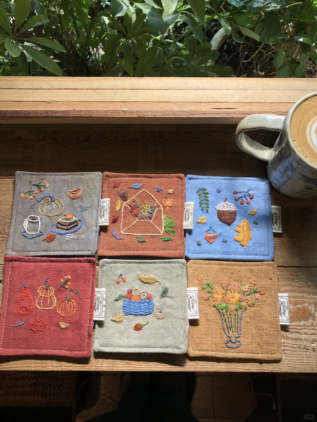 秋日的手工刺绣?教程版