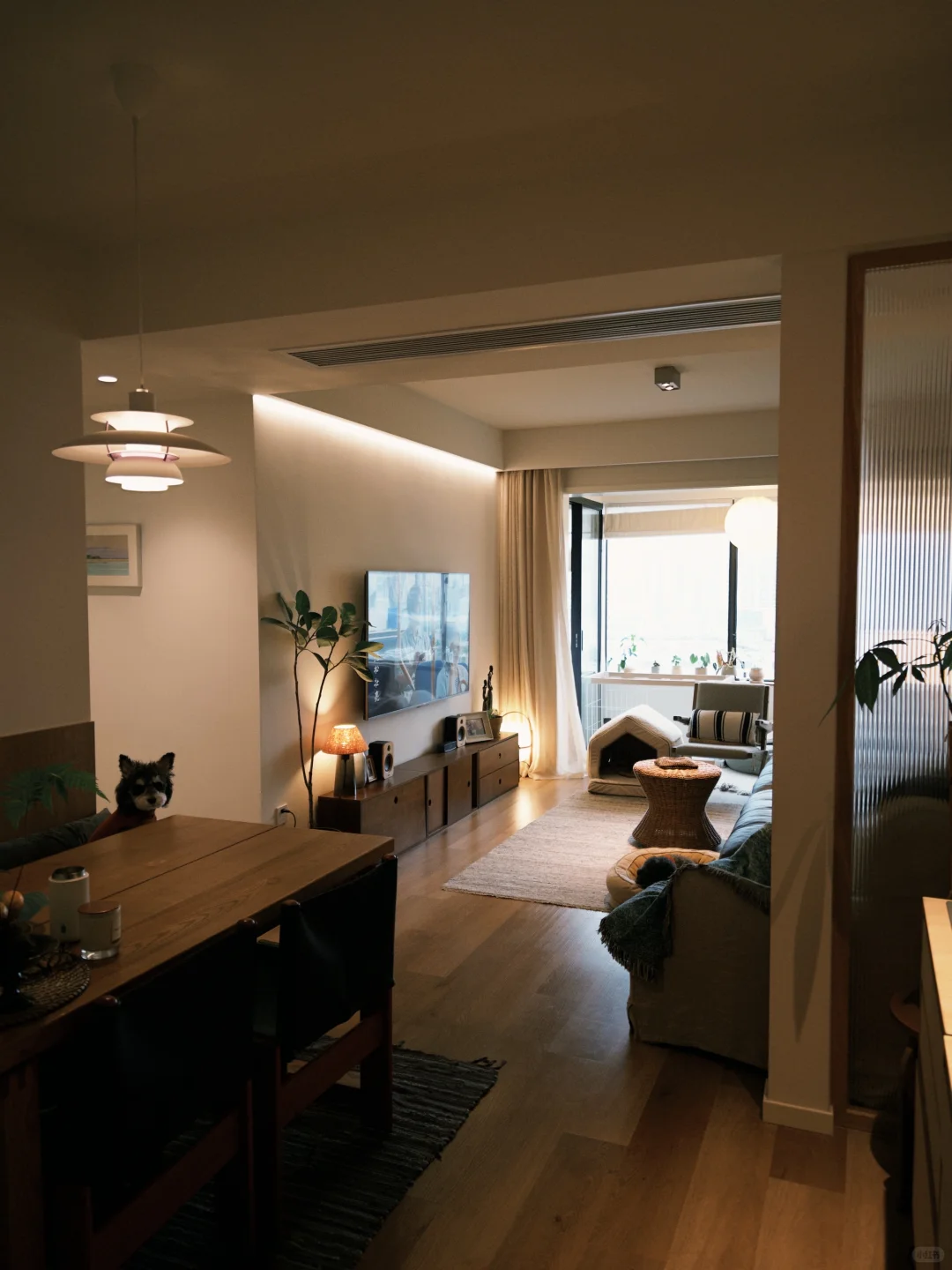 75平小家，这样布置很舒服