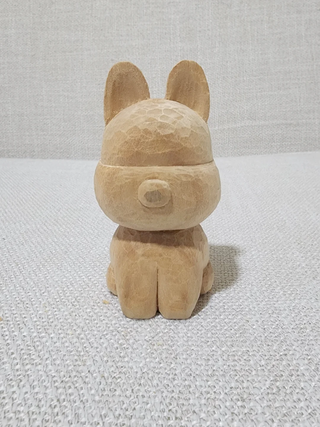 自学木雕27——西高地狗狗