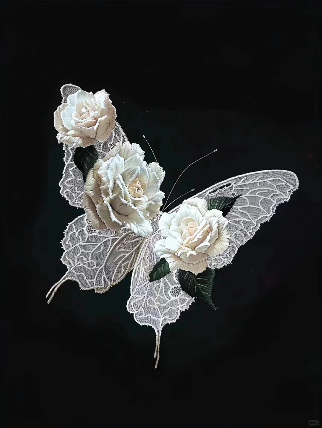 刺绣蝴蝶-创意图案设计分享