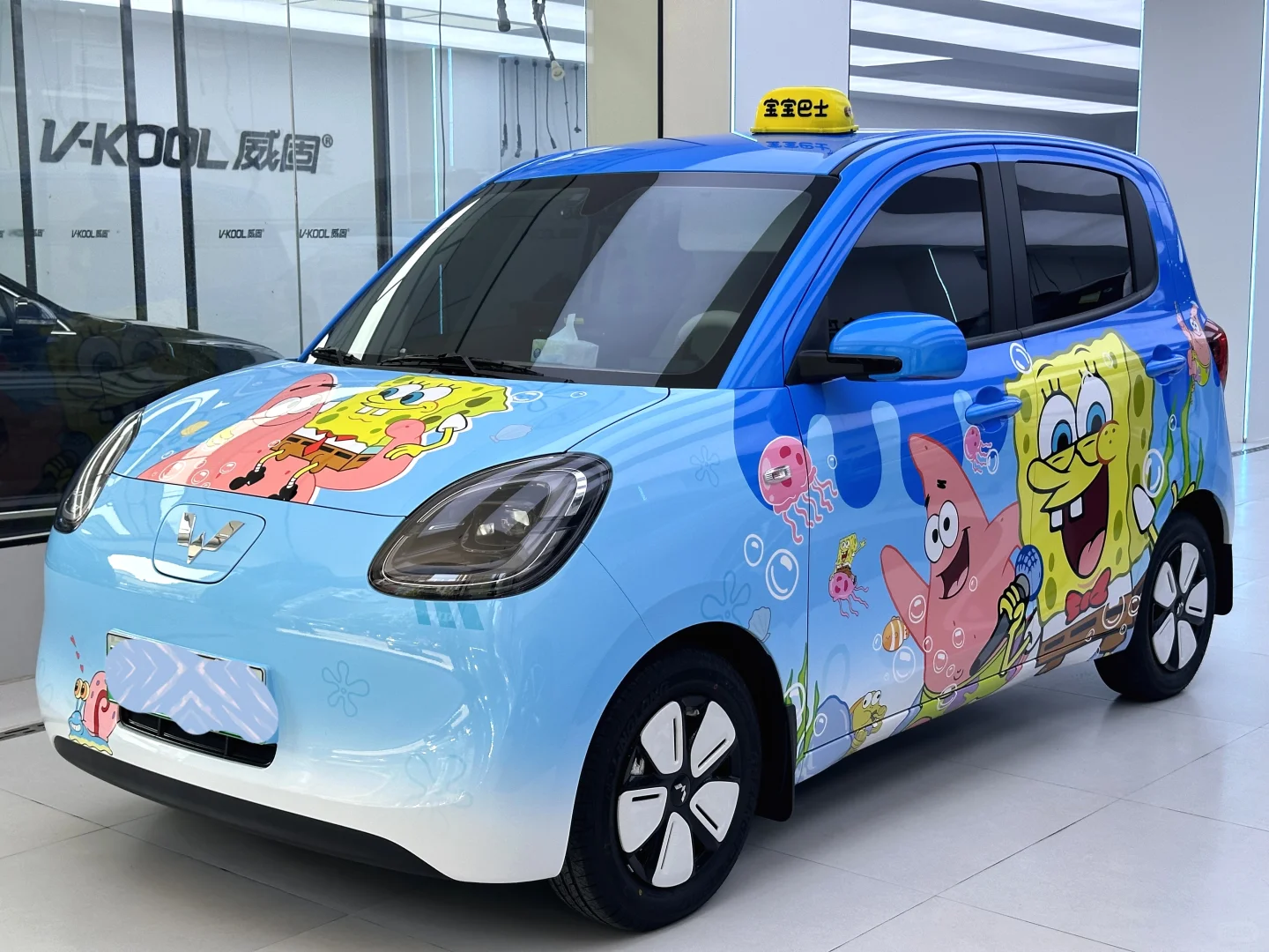 谁说小车不能做顶流？｜海绵宝宝联名版」