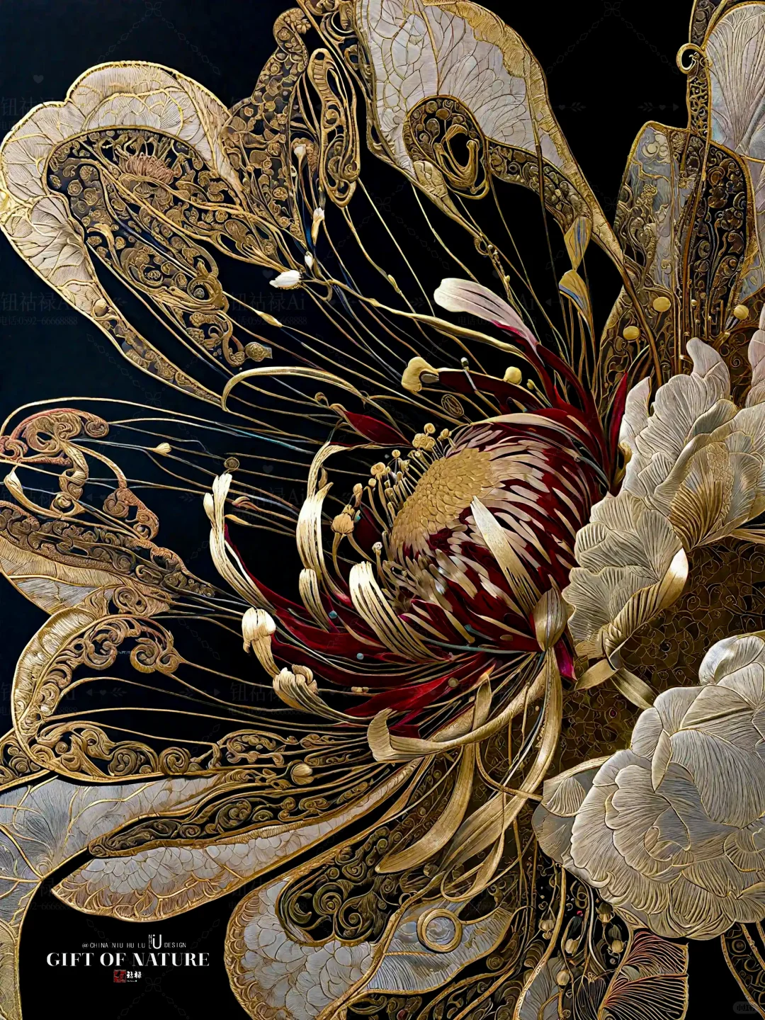 非遗手作丨见过三星堆刺绣工艺吗？