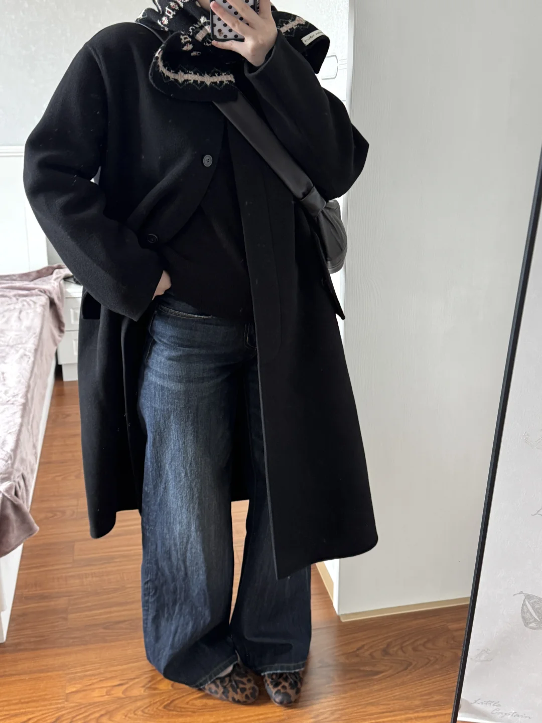 165/125 黑色大衣诚不欺我