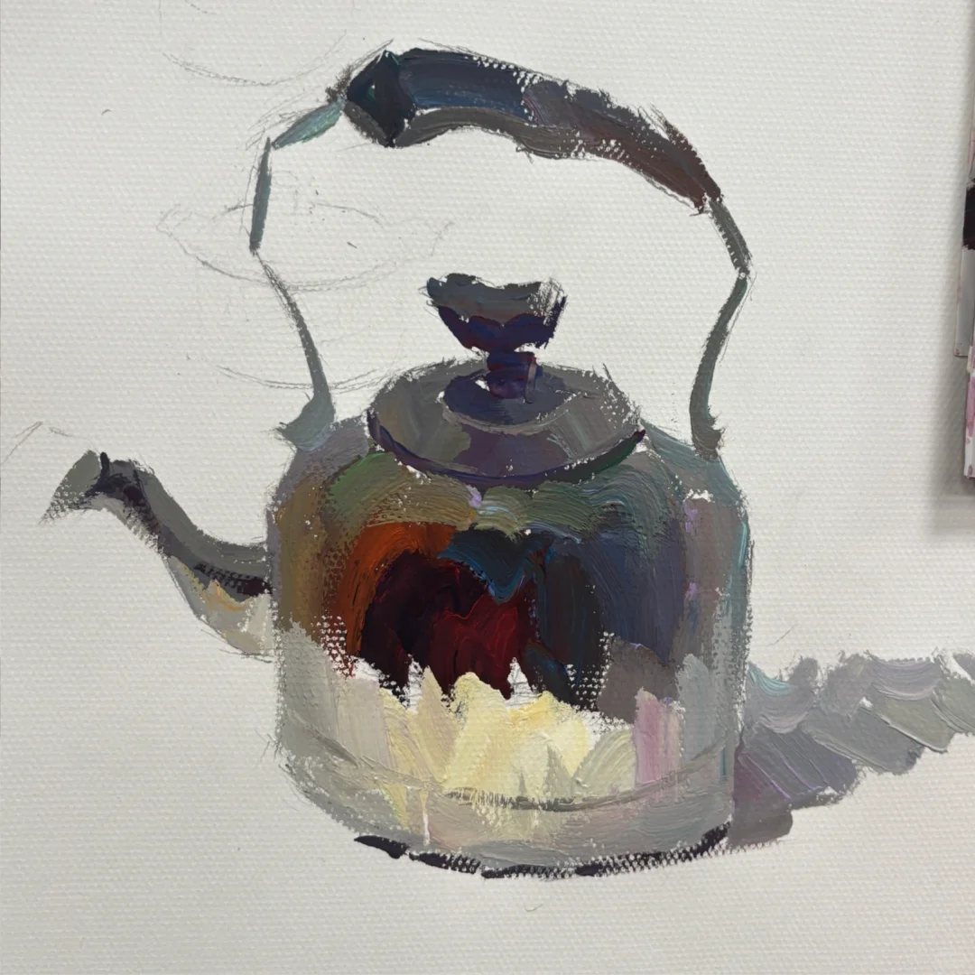 不锈钢色彩步骤图