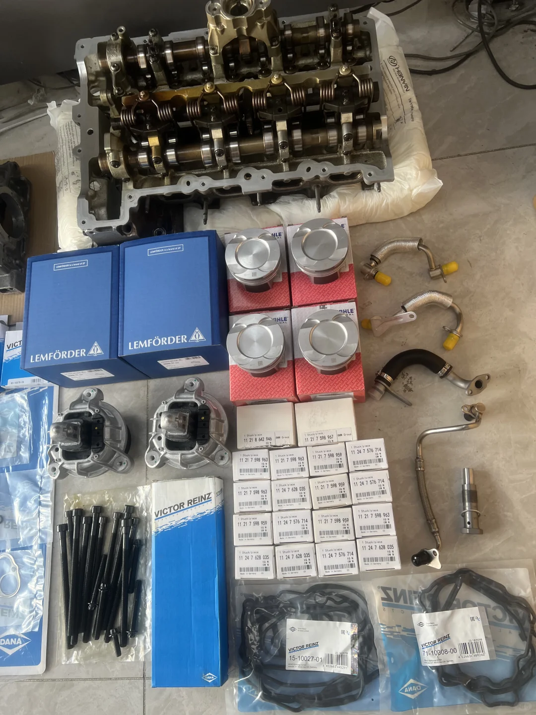 宝马N20发动机大修整备配件