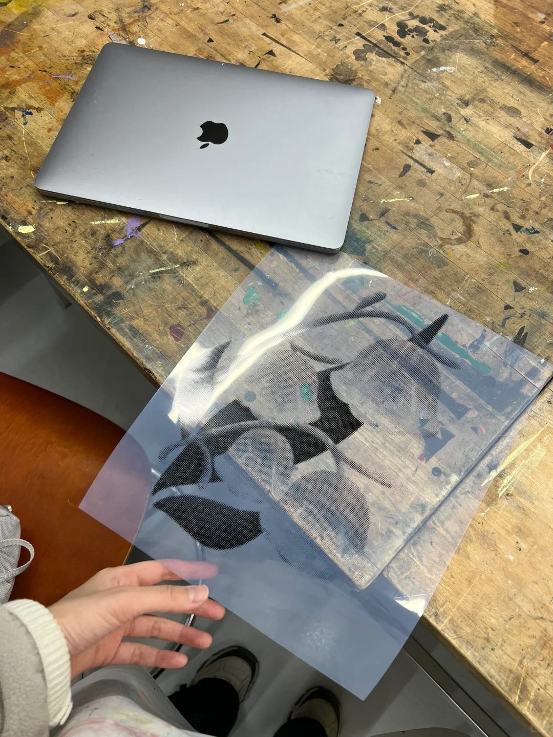 爱上丝网印刷了?️??️