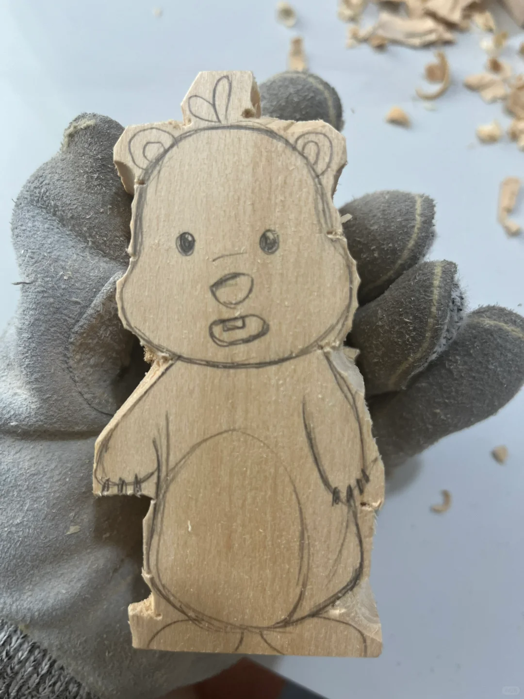 自学木雕第九十八天