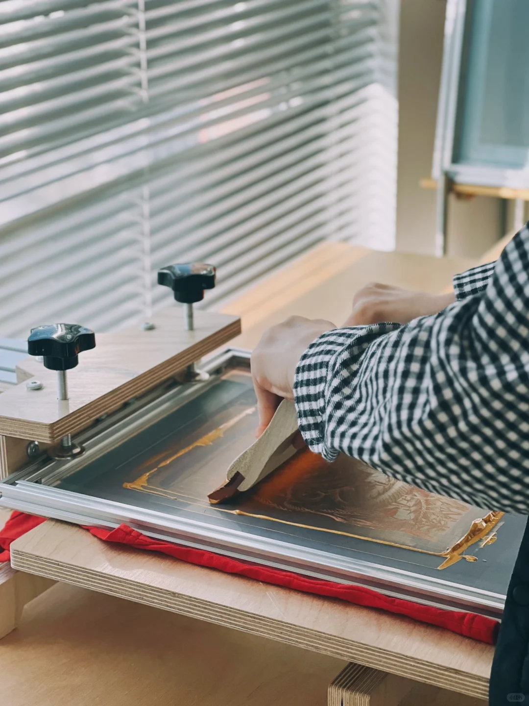 超好玩的丝网印刷！DIY了儿子的新年服！