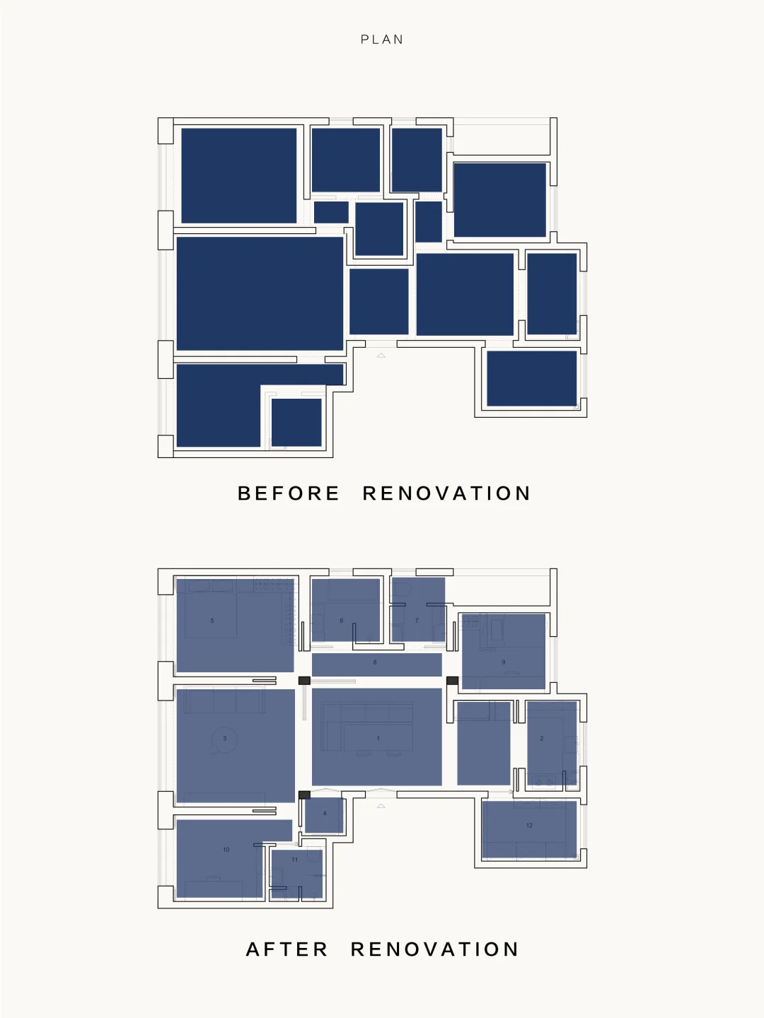 用构成 看待平面图-布置思路