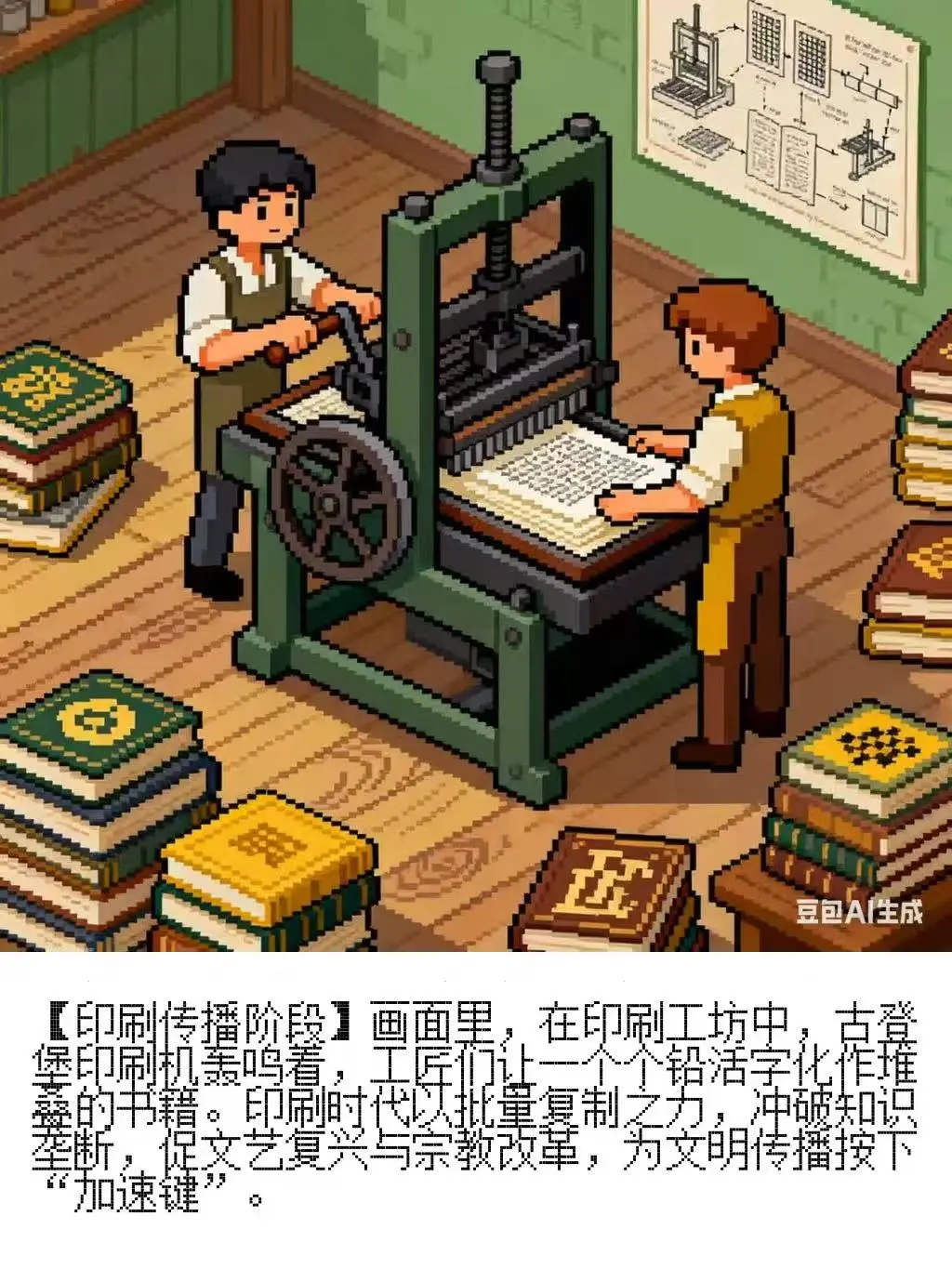 ?用像素风打开人类传播学的五个阶段