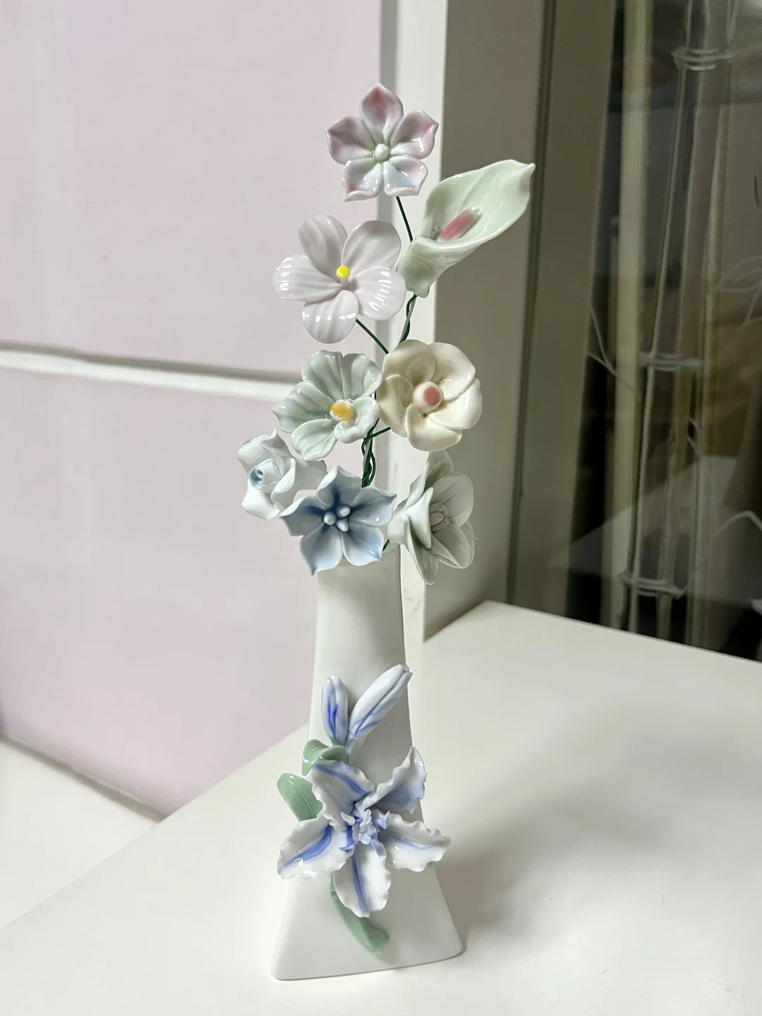 想看看大家搭配的?景德镇陶瓷花?