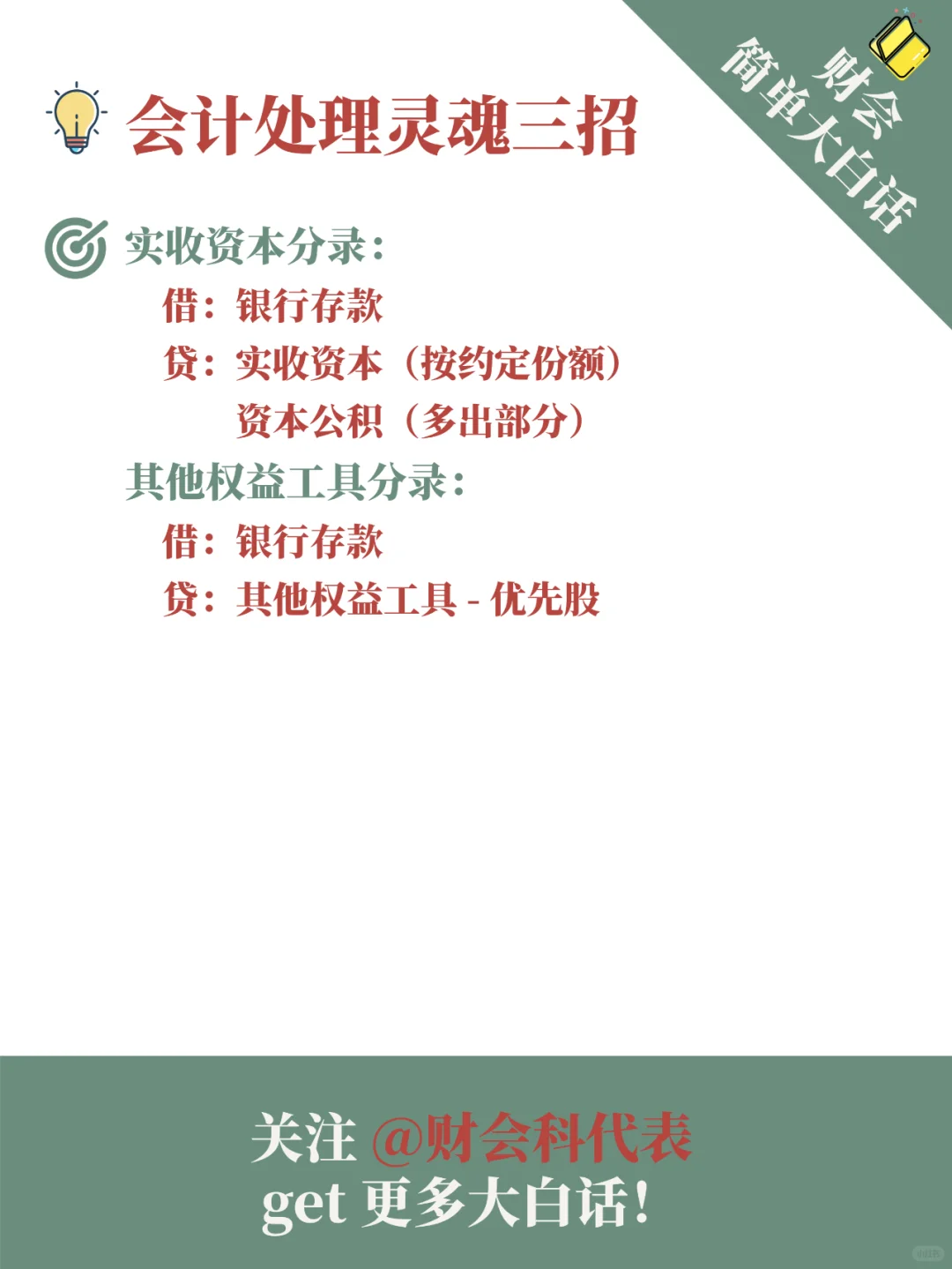 ?财会大白话｜实收资本全解析?