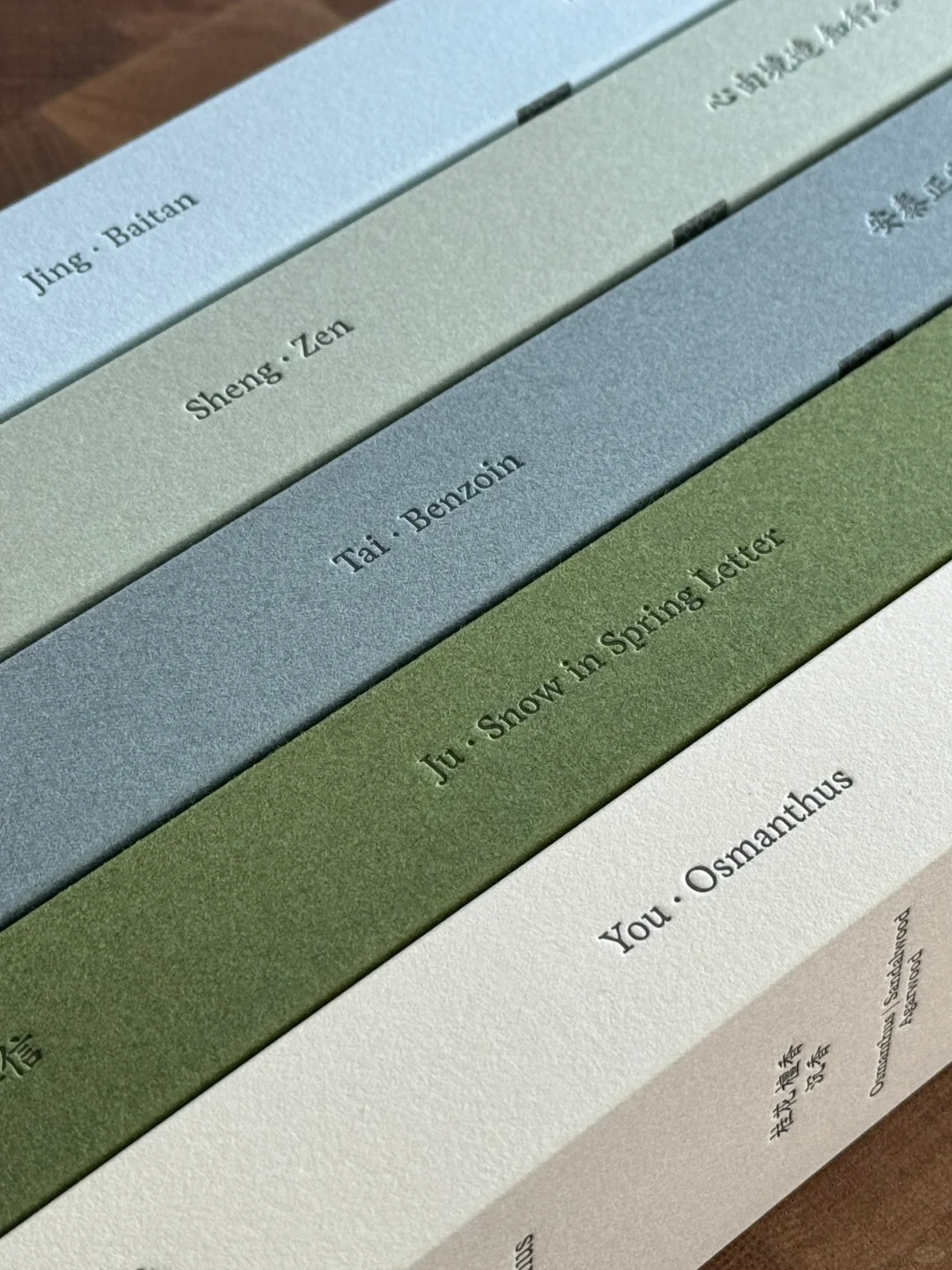 Letterpress工艺在产品包装中的商业级应用~