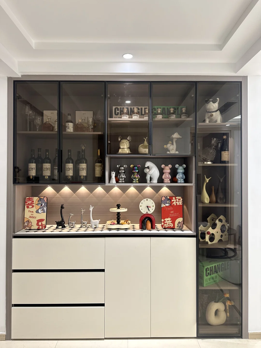 极简餐边柜｜最后附上图纸