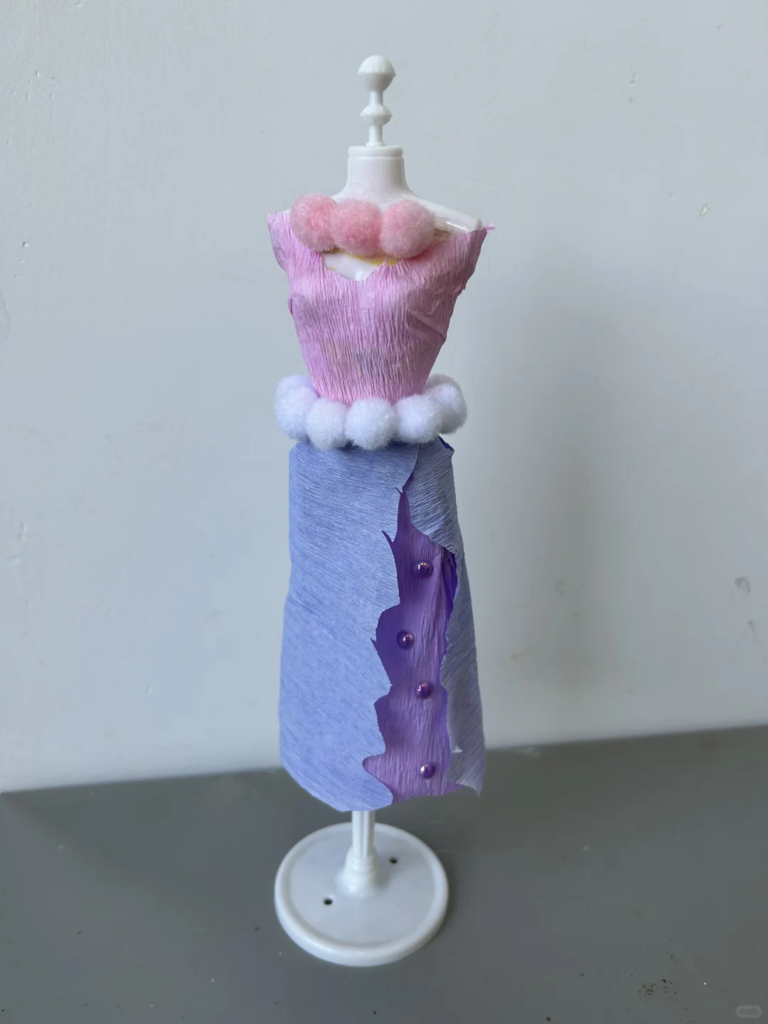 皱纹纸服装设计