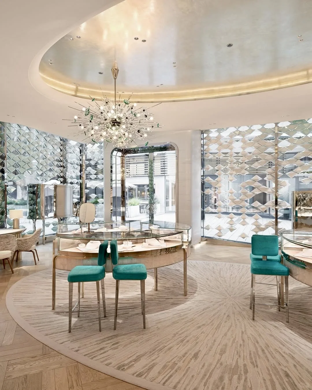 Tiffany store | 流光溢彩的蒂夫尼蓝