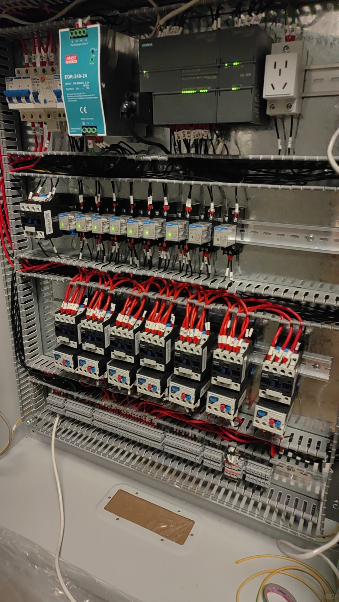 plc小项目调试中