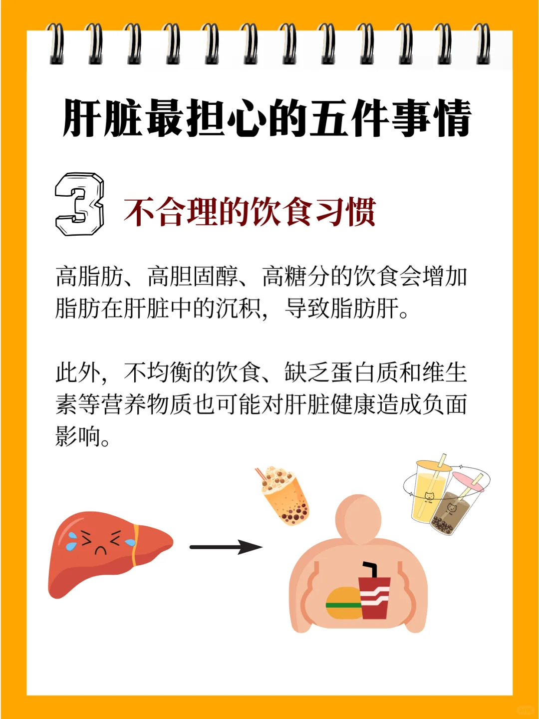 请停止这5️⃣个伤肝行为❗❗