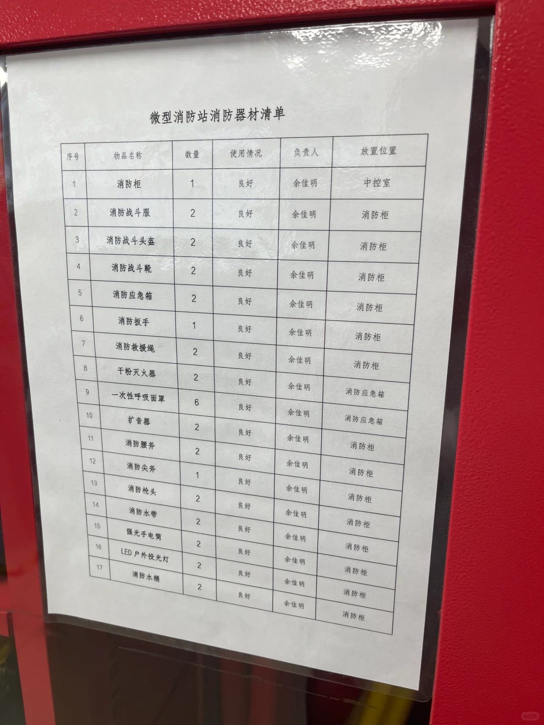 女消防设施操作员的日常