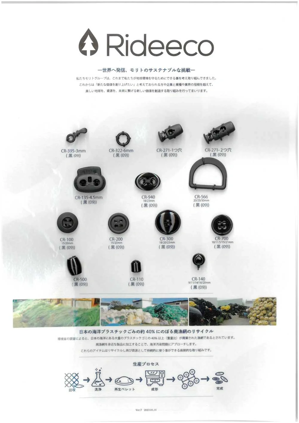 废弃渔网?竟然能做成这么美的钮扣