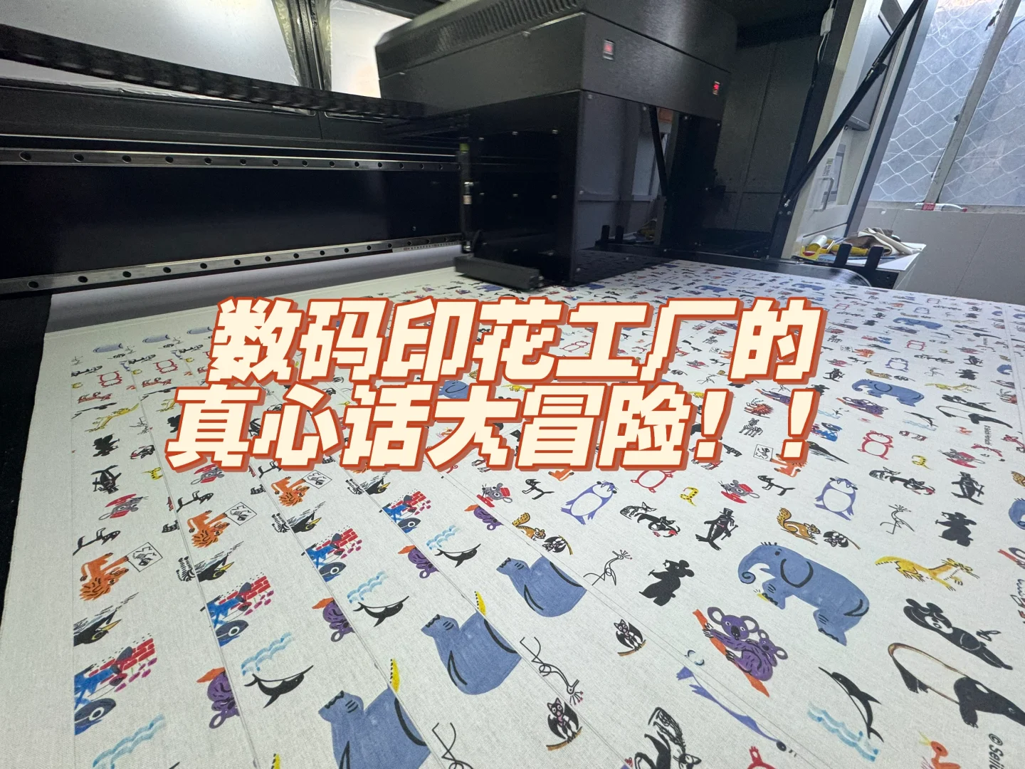 数码印花工厂的真心话大冒险！