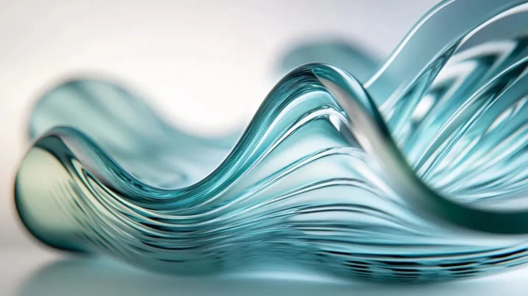 熔融玻璃抽象表现主义创作