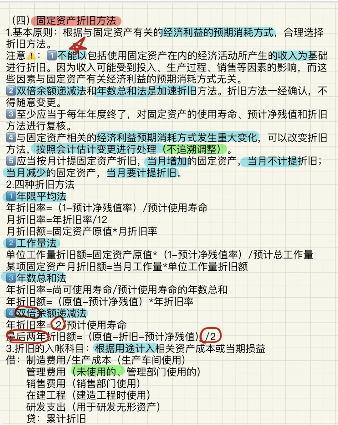 中级会计实务： 第三章 固定资产