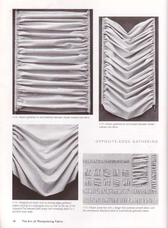 DAY 24面改褶皱ART OF FABRIC