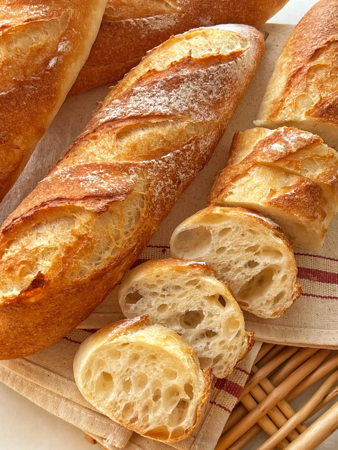 无糖油短法棍❗️免揉面零失败~好吃又低卡