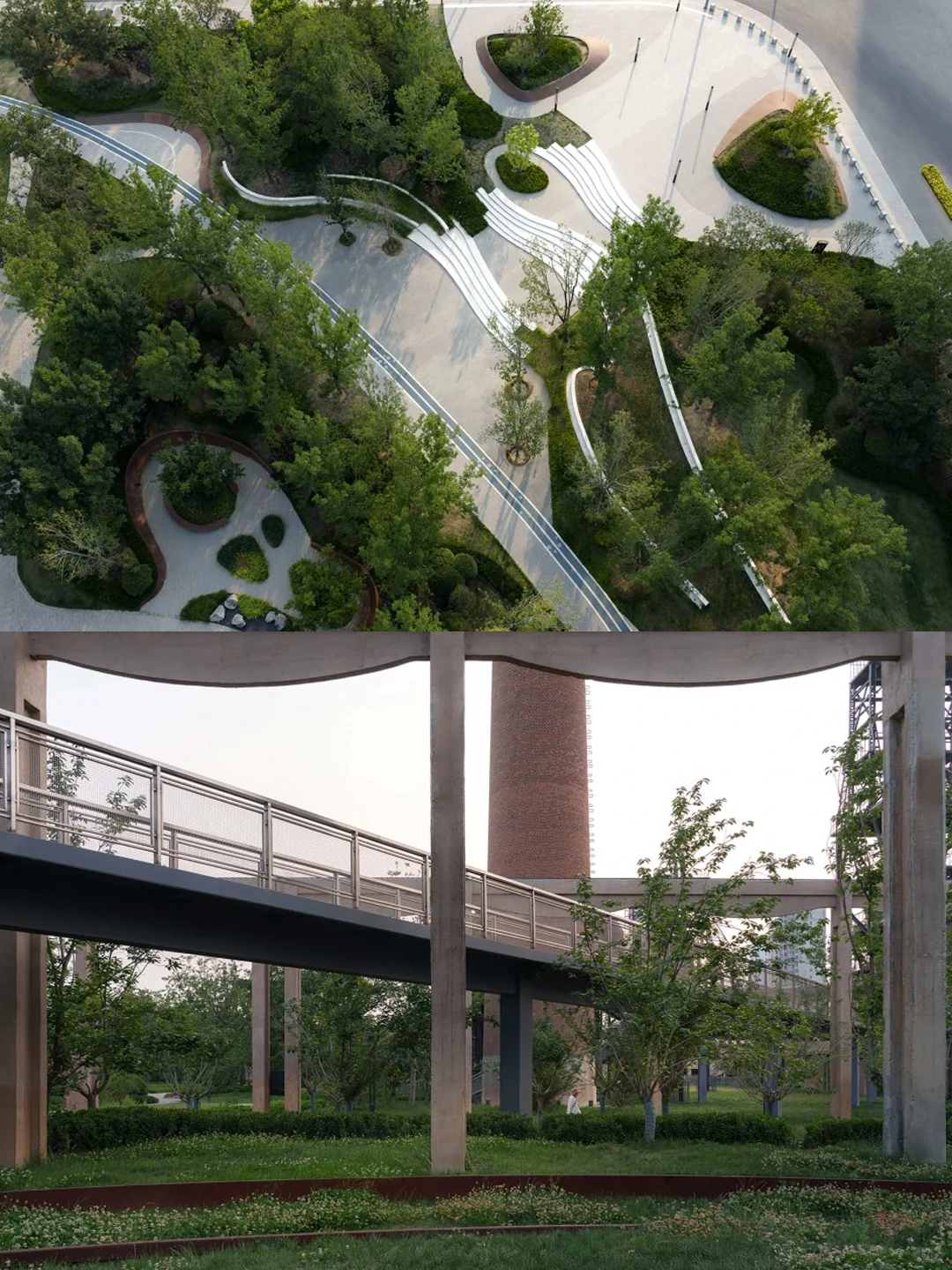 工业美与自然绿?的碰撞 -济宁铁合金1971