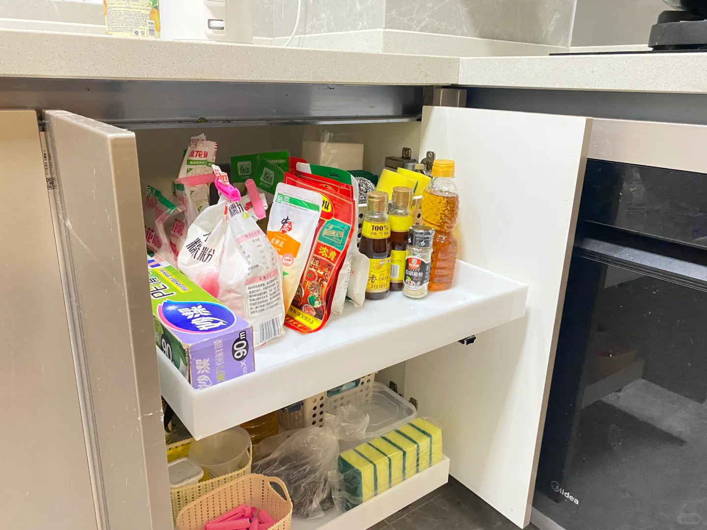 拒绝过度收纳的厨房，调味料收纳有妙招～