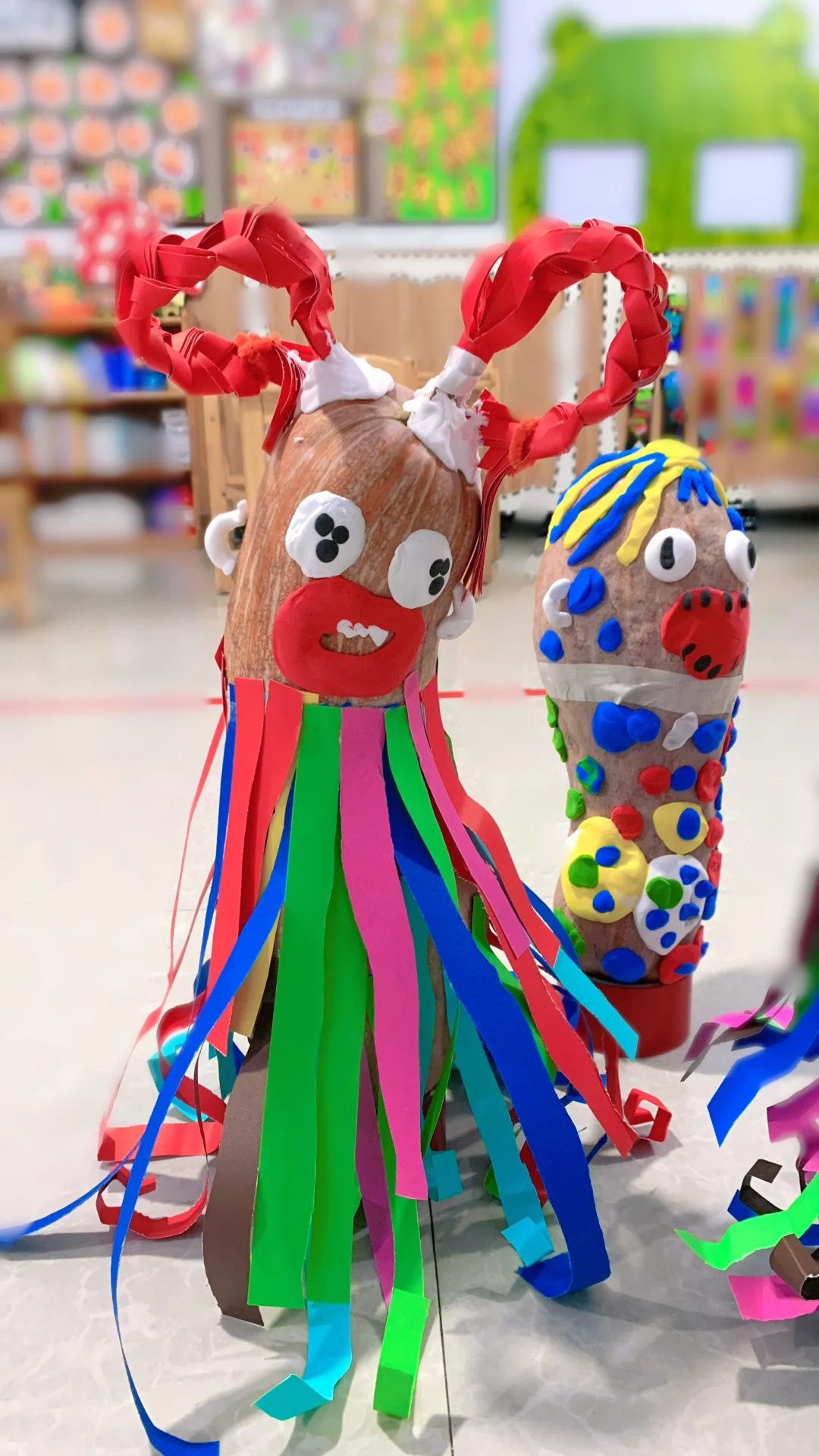 小班自然角 ?创意手工《可爱的南瓜娃娃》