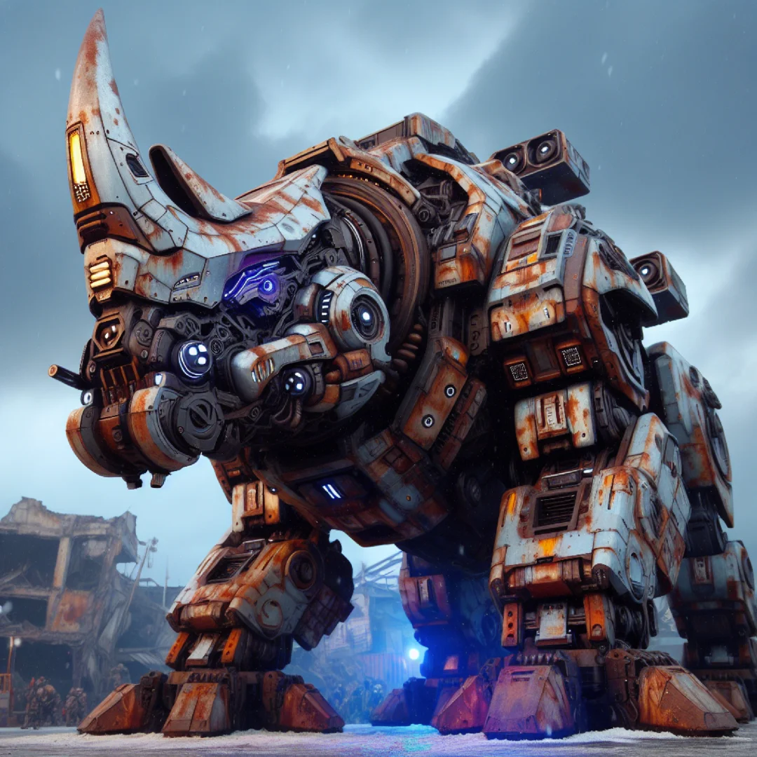 末日主题|重工业机械猛兽，想驾驭吗？