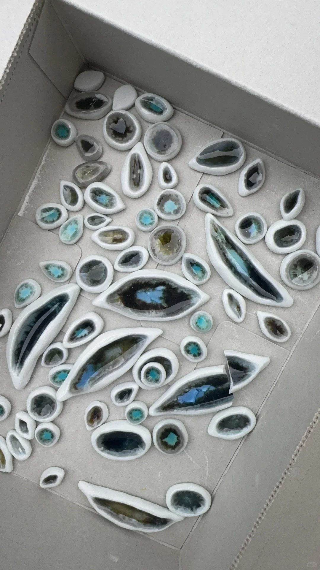 陶瓷和玻璃一起烧翻车了