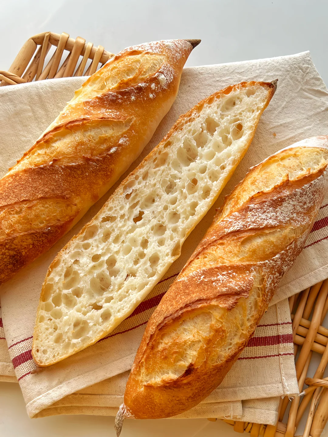 无糖油短法棍❗️免揉面零失败~好吃又低卡