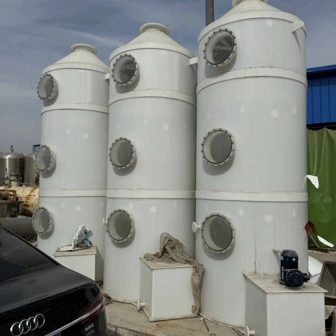 这么酷的设备,谁见了不迷糊?喷淋塔