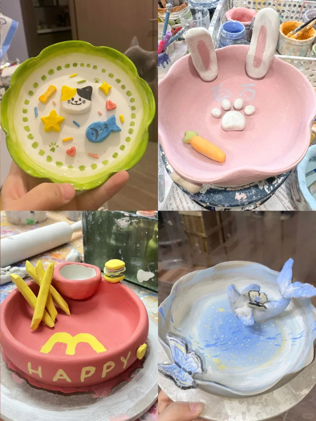 宝宝，下次见面我们一起去做陶瓷吧