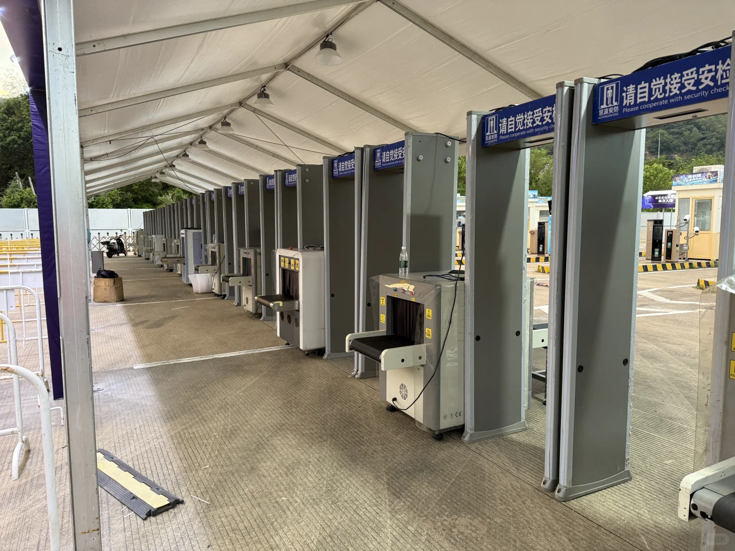 电音节，音乐节 演唱会安检门，安检机 租赁