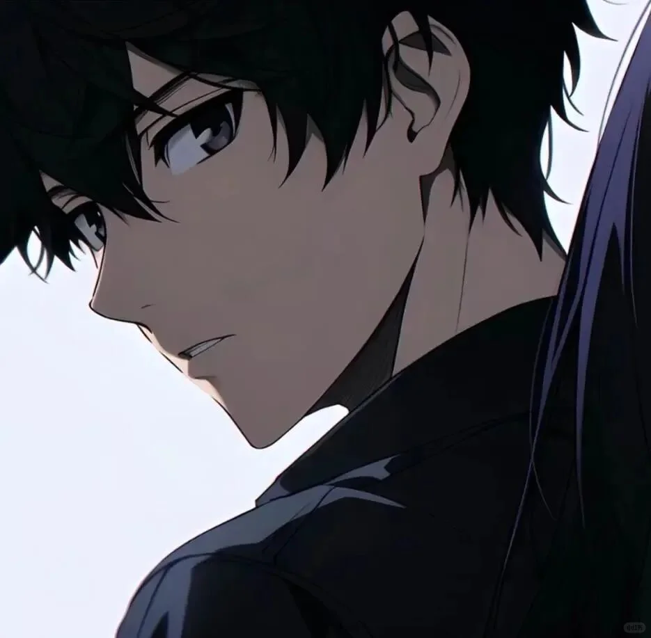 浪漫情头｜发丝缠过晚风里