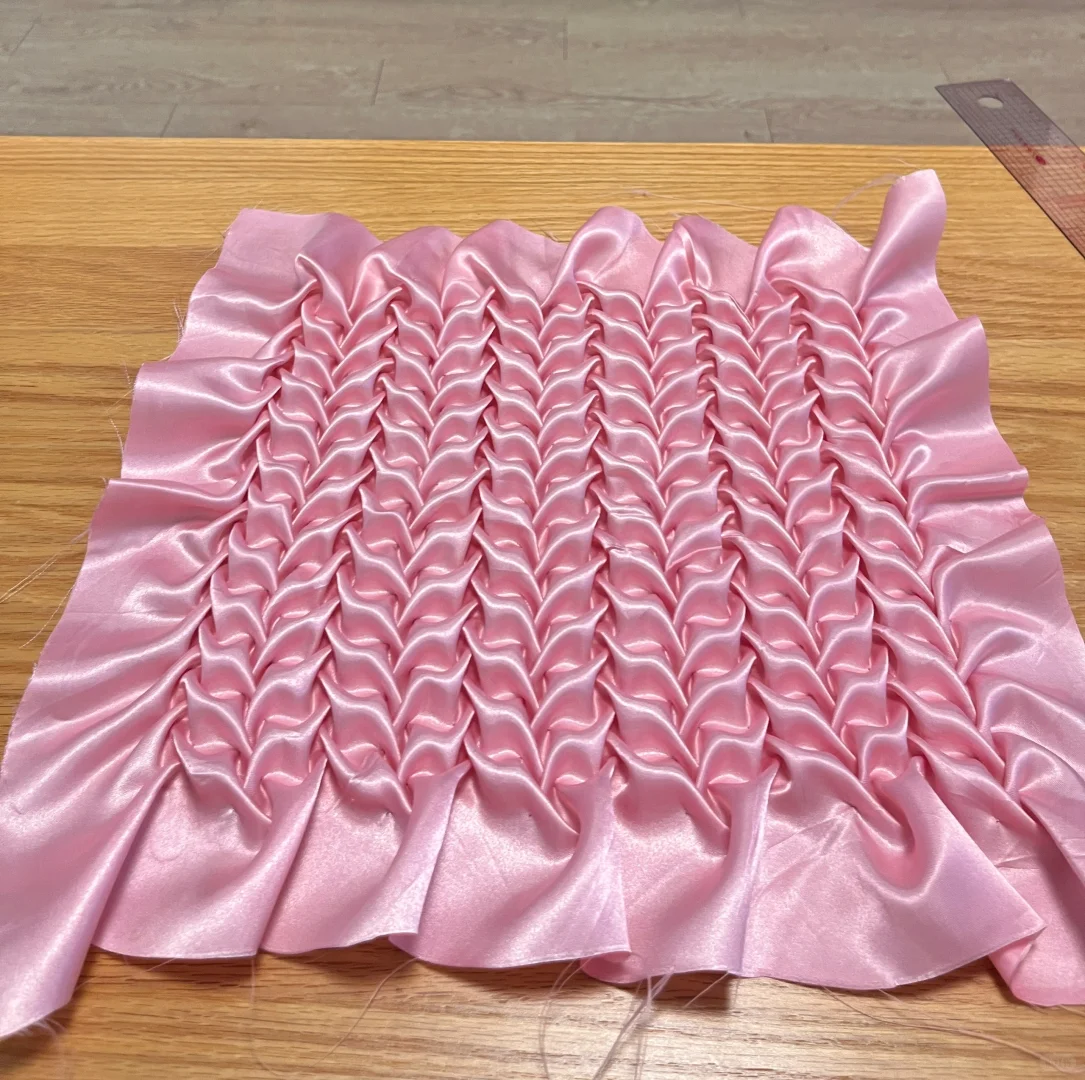接接接！面料再造褶皱设计